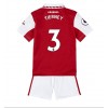 Baby Fußballbekleidung Arsenal Kieran Tierney #3 Heimtrikot 2022-23 Kurzarm (+ kurze hosen)